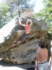 David Jennions (Pythonist) Climbing  Gallery: Font summer 2004 (card 1) 006.jpg