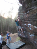 David Jennions (Pythonist) Climbing  Gallery: IMG_1319 Steve bouldering.jpg